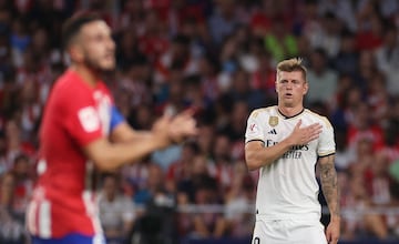 Kroos, en el Metropolitano.