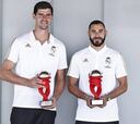 Courtois y Benzema, jugadores del mes en LaLiga