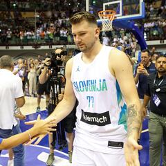 Luka Doncic’s 31 point double-double drives Slovenia past Sweden in Stockholm thriller