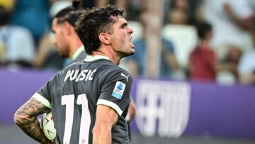 Agridulce estreno goleador para Pulisic en Serie A