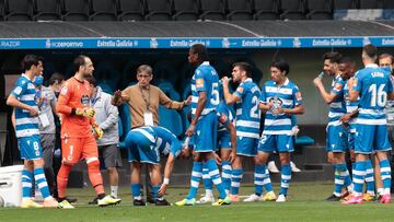 14/06/20 PARTIDO SEGUNDA DIVISION
CORONAVIRUS COVID19
DEPORTIVO DE LA CORUÑA - SPORTING DE GIJON
FERNANDO VAZQUEZ
PAUSA PARADA HIDRATACION COOLING BREAK