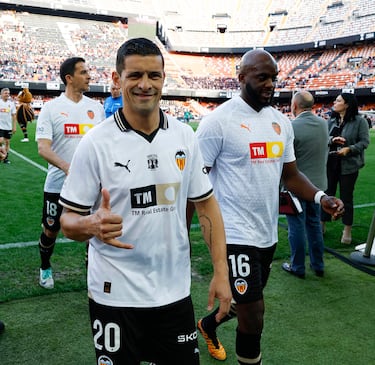 Ricardo Costa y Mohamed Sissoko.
