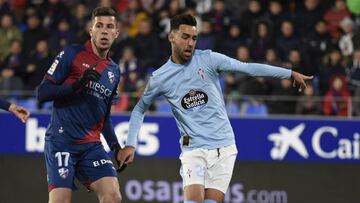 Brais M&eacute;ndez, durante un partido con el Celta.