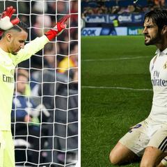 Keylor e Isco se rebelan