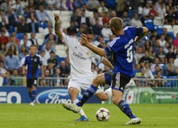 Di Maria marcó el último gol del partido. 4-0.