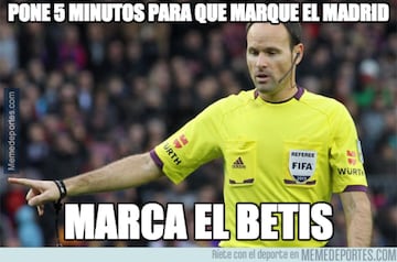 Los memes del Real Madrid-Betis