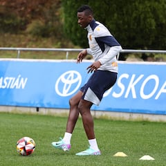 Sadiq empieza su recuperación en Zubieta