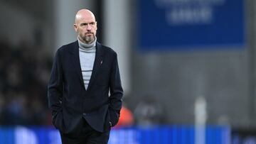 Erik ten Hag culpa al arbitraje por la crisis del Manchester United en Champions League