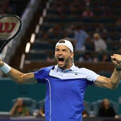 Dimitrov: “A Alcaraz no puedes dejarle que golpee la bola”