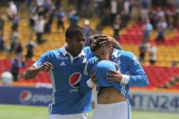 Imágenes: Así se celebró único gol de Millos ante Equidad