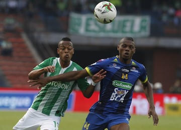 Atlético Nacional derrotó 1-0 a Alianza Petolera en el Atanasio por la fecha 14 de la Liga Águila. El único gol del partido lo marcó el delantero Omar Duarte. 