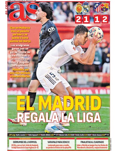 Las portadas de AS de abril