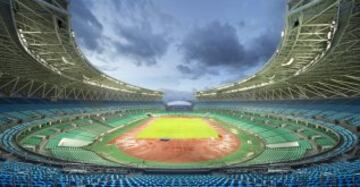 Haixia Olympic Center Stadium, ubicado en Fuzhou en China. Capacidad para más de 59 mil espectadores.