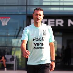 Scaloni: “Si Messi disfruta, disfrutamos todos”