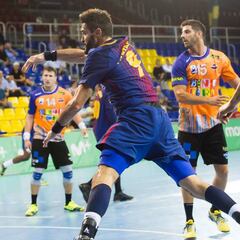 El Barcelona mantiene su solvencia ante el Benidorm