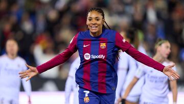 17/01/24 FUTBOL FEMENINO PARTIDO UNICO
SUPERCOPA FEMENINA 2024 SEMIFINAL
BARCELONA - REAL MADRID
ALEGRIA GOL SALMA PARALLUELO