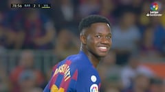 El gran ingreso que tuvo Ansu Fati: la ovación no lo amedrentó