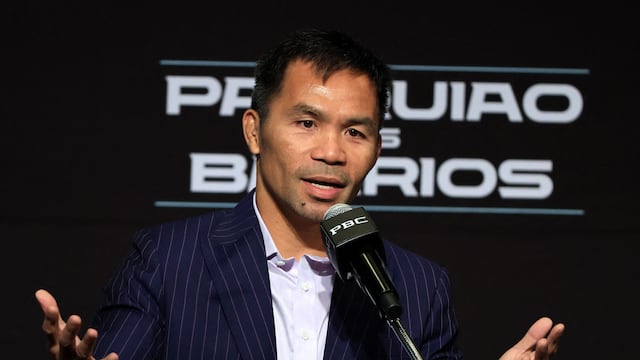 The Filipino had his last boxing fight in 2021, after which he dedicated himself to his political career.