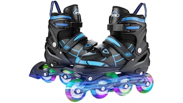 10 patines en línea para adultos y niños, ideales para usuarios principiantes y avanzados