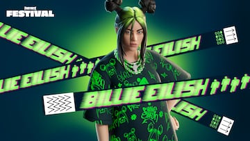 fortnite festival billie eilish skin temporada 3