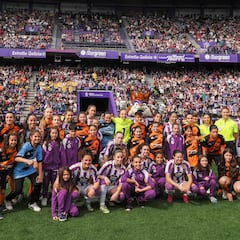 El derbi alcanza el récord de un partido femenino en Zorrilla