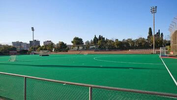 Vista del camo &#039;Eduardo Dualde&#039; del Real Cliub de Polo de Barcelona, sede de la Final a cuatro de la Divisi&oacute;n de Honor de hockey hierba.