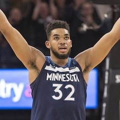 "Karl-Anthony Towns tiene cara como de no querer salir a jugar"