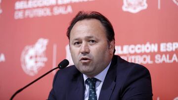 El seleccionador español de fútbol sala Fede Vidal.