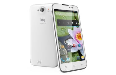 Los españoles bq presentan su nuevo smartphone, el Aquaris 5