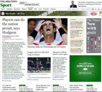 Portadas de la prensa extranjera