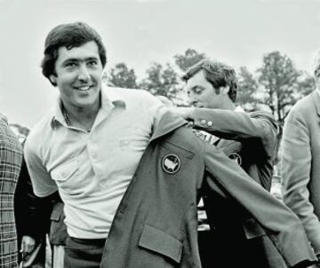 Severiano Ballesteros sorprendió de nuevo en el Masters de Augusta de 1980 con 10 golpes de ventaja a falta de 9 hoyos, firmando 23 birdies y un eagle; con 23 años, era el primer europeo "segundo extranjero" que se enfundaba la preciada "chaqueta verde".