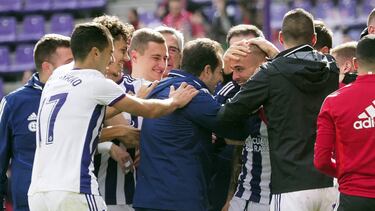 03/11/19 PARTIDO PRIMERA DIVISION VALLADOLID MALLORCA GOL 3-0 DE SANDRO ALEGRIA