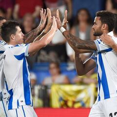 Funes Mori y Álvaro empujan a la Real y frenan a un gran Gerard