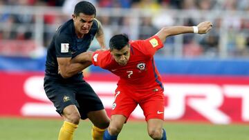 Tim Cahill vaolor&oacute; el juego desplegado por Australia ante Chile. 