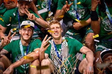 El Unicaja de Málaga, campeón de la BCLtras ganar 67-83 al Galatasaray. Segundo año consecutivo que conquista el trofeo.