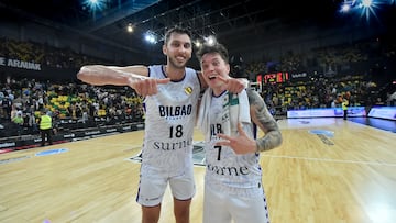 08/04/26 PARTIDO BALONCESTO COPA EUROPEA DE LA FIBA
BILBAO BASKET - Falco KC Szombathely
JAWORSKI PETRASEK ALEGRIA