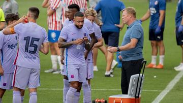 El Bar&ccedil;a, ante el Girona.