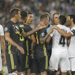 Cristiano Ronaldo sending off: sequence