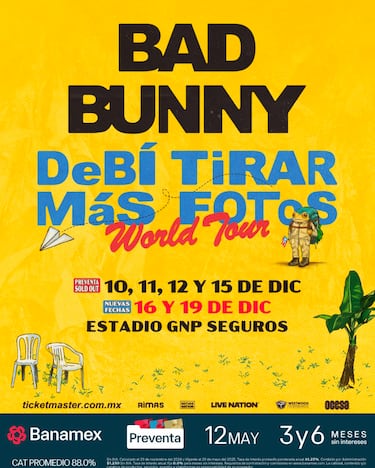 Bad Bunny agota entradas en México: abre nuevas fechas en CDMX y ahora habrá 6 conciertos este 2025