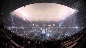 El estadio Santiago Bernabéu durante la celebración de la última Champions League.