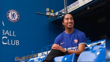 La delantera de 24 a?os llega al Chelsea. Sus actuaciones con Levante le abrieron las puertas de un grande de Inglaterra como el fichaje m¨¢s caro en la historia del f¨²tbol femenino.
