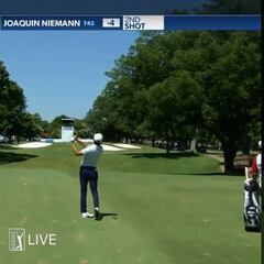 ¡Desde 130 metros! Niemann anotó asombroso eagle en Texas