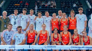 Los jugadores y jugadoras de España que han competido en los Mundiales de Pádel de Doha.