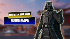 Así es el nuevo mapa de Fortnite: bienvenidos a Batalla Galáctica, la nueva temporada de ‘Star Wars’