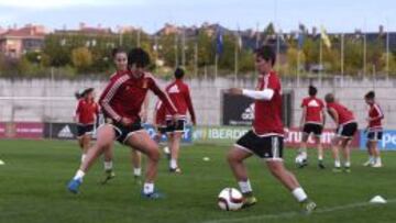 Entrenamiento de la Selección.
