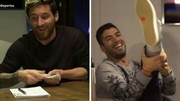 Surrealismo absoluto: ¡Messi y Suárez hablan hasta de cómo orinan!