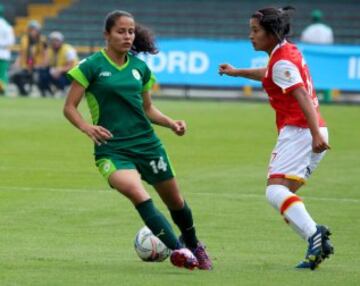 El fútbol femenino debuta en El Campín con triunfo de Santa Fe