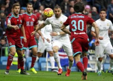 James Rodríguez juega su octavo partido como inicialista de la temporada con Real Madrid. 