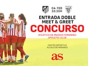 Gana una entrada doble + Meet & Greet para el partido del Atlético de Madrid Femenino con el Athletic Club