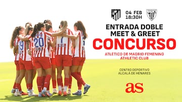 Gana una entrada doble + Meet & Greet para el partido del Atlético de Madrid Femenino con el Athletic Club